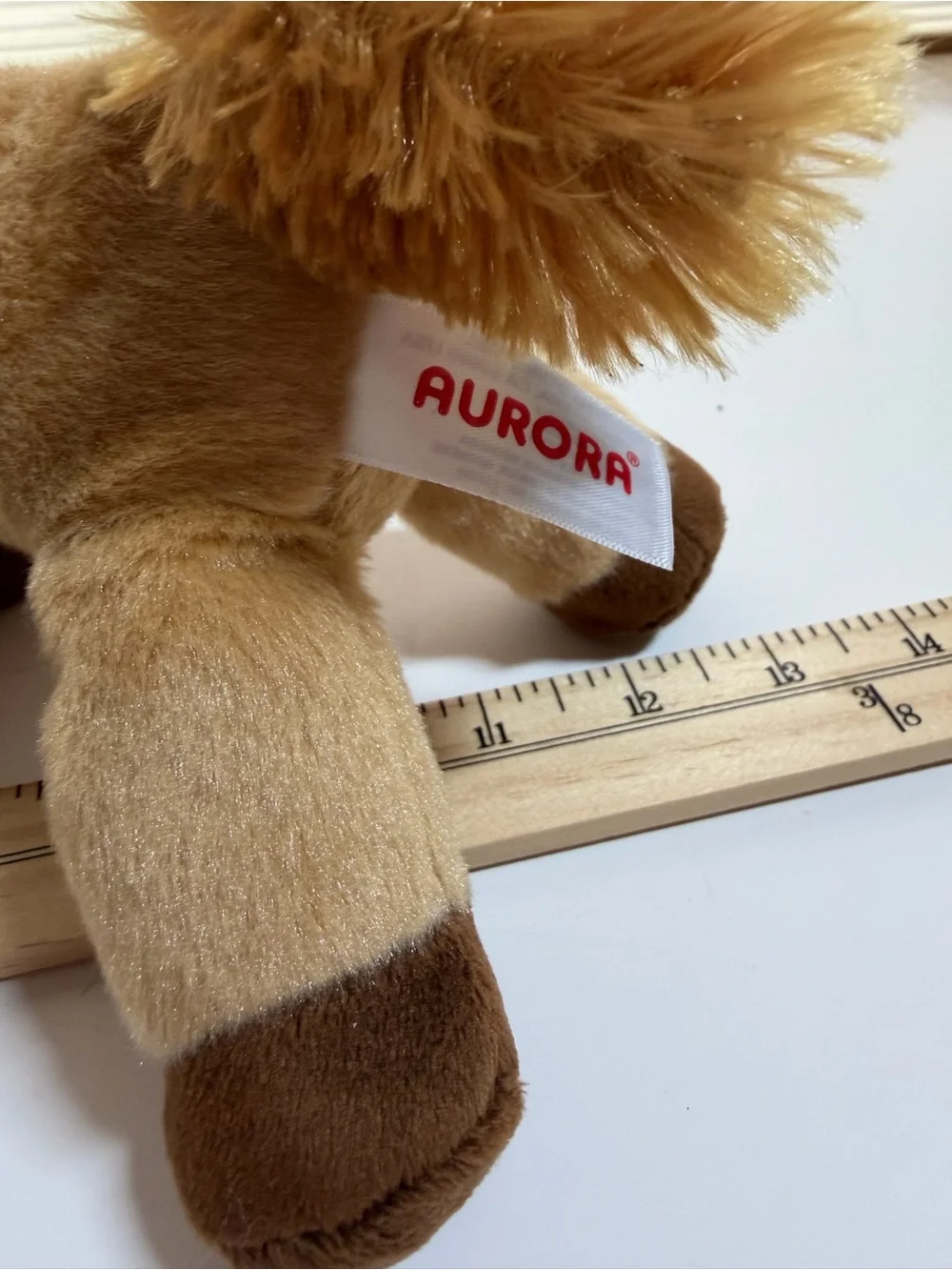 Aurora Plush Giraffe two horses. Mini Flopsie Gigi giraffe Prancer horse Gypsie